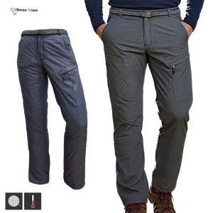 웨어몬 겨울 WF50 방한다운 패딩바지 방한 일상 작업 낚시 아웃도어