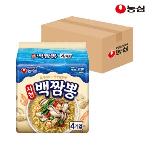 농심 사천백짬뽕 짬뽕, 94g, 20개