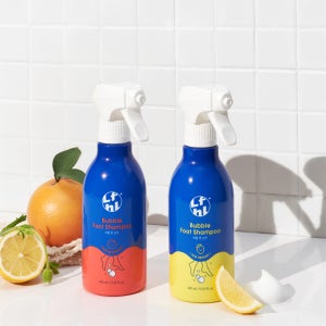 [+본품1EA/총3개] 2개선택 라이프홀릭 버블 풋샴푸 아이스레몬&프레시자몽향 400ml