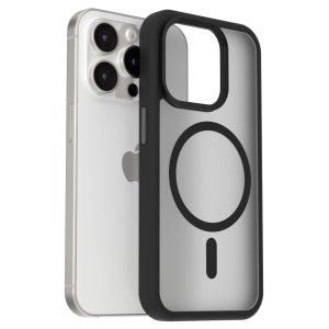 지모 맥세이프 투톤 매트 케이스 블랙, 아이폰15 프로