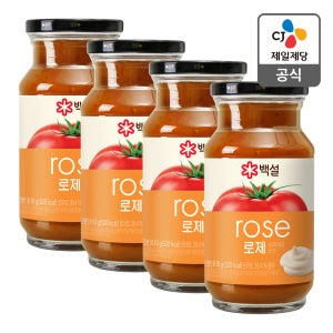 백설 로제 스파게티소스 610Gx4개