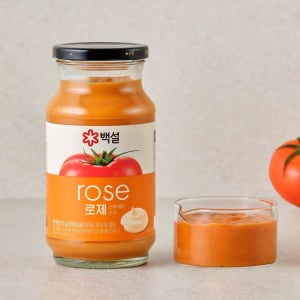 백설 스파게티 소스 로제, 610g, 6개