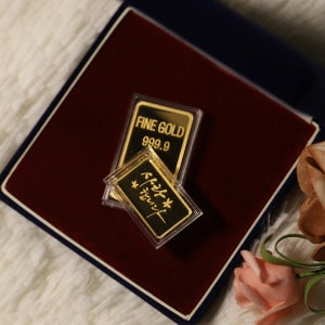 순금 골드바 26.25g(7돈) 24k 미니골드바 각인 재직 기념 퇴직 퇴임 생일 선물