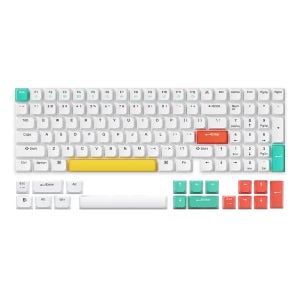 NUPHY 아이오닉 화이트 KOP PBT 키캡 이중사출 117키 풀세트 영문 교체용