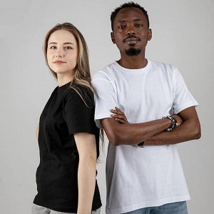 무지레이어드티 반팔흰티 남자기본면티셔츠 반팔세미오버핏 3color