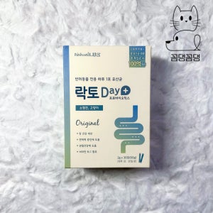 (유통기한 26년 4월 21일) 굿데이 락토데이 오리지널 유산균 100억 소형견 고양이용 30포 60g
