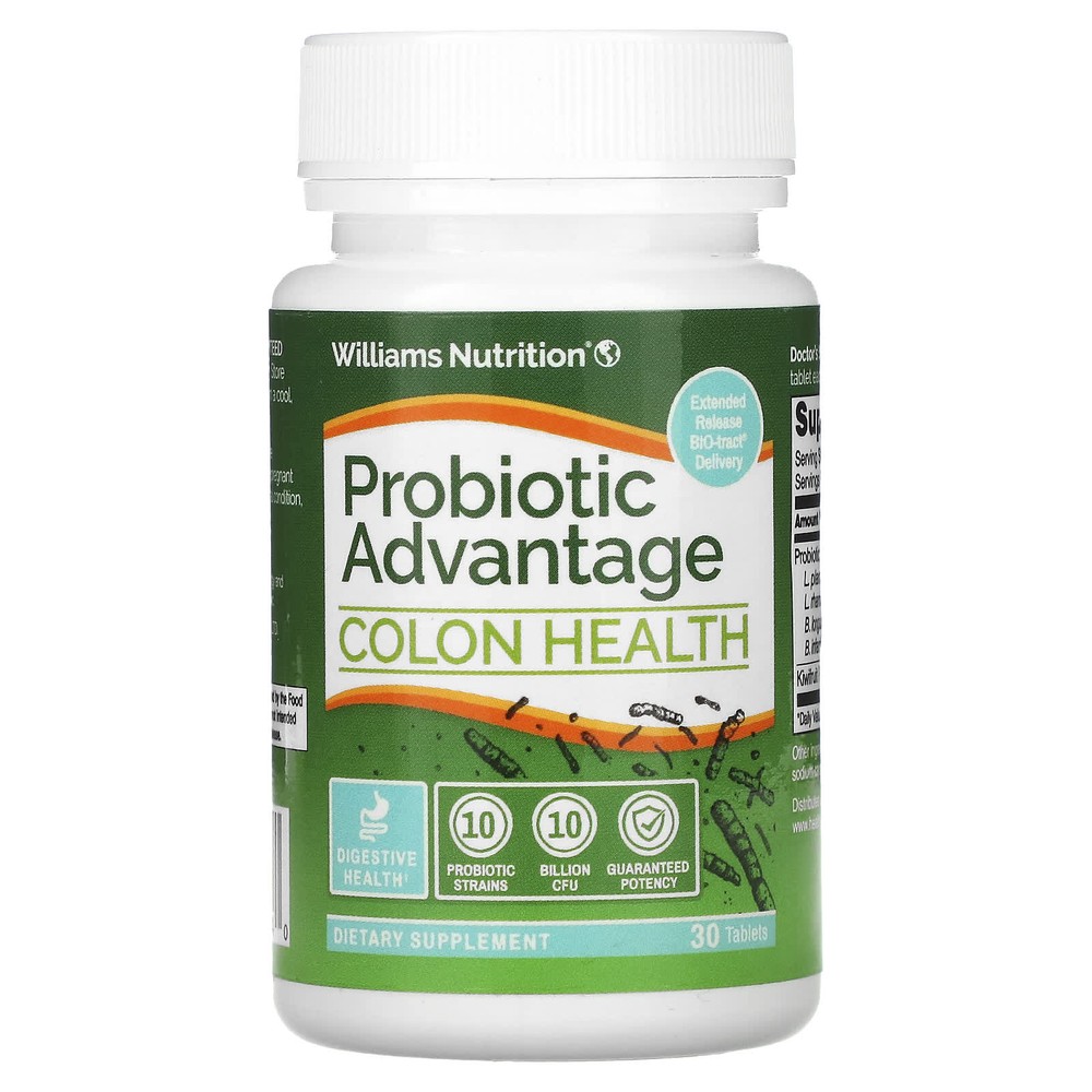<b>Williams</b> Nutrition 유산균 <b>프로바이오틱스</b> 30정