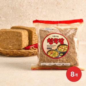 아리랑 냄새없는 이쁜이 청국장 1kg 8개