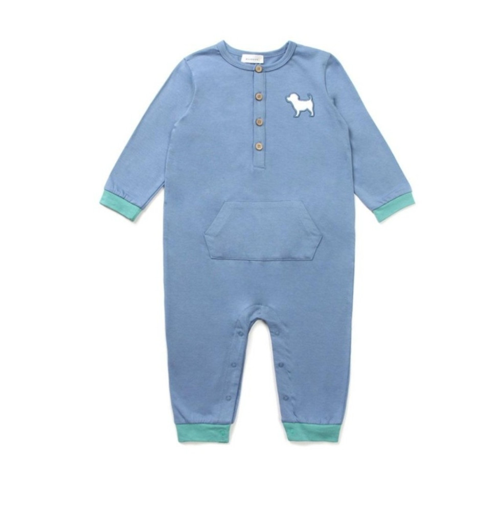 블루독베이비 PIMA 플레이수트(BL)