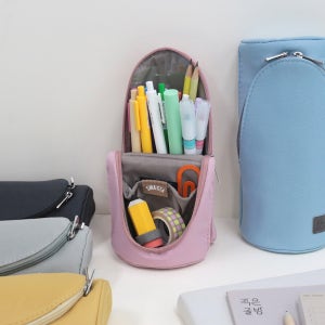 모모팝 스마스타 애쉬 세우는 스탠드 필통 대학생 고등학생