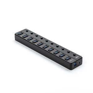 USB3.1 Gen1 5Gbps 10포트 USB허브 유우젠 10in1 멀티포트 USB허브 710U3