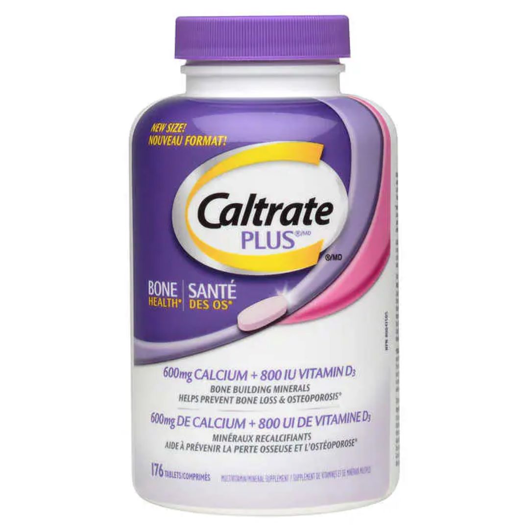 <b>칼트레이트 칼슘</b> 600mg 비타민D 미네랄 176정 Caltrate Plus