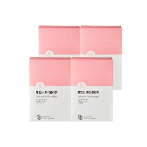 비타민하우스 맛있는 저분자 피쉬 어린 콜라겐 펩타이드 100포, 4개