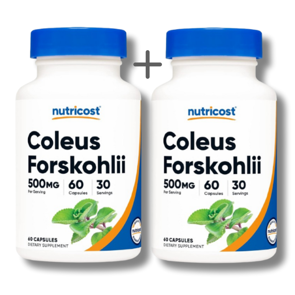 콜레우스 포스콜리 500mg 60캡슐 2개 <b>Coleus Forskohlii</b>