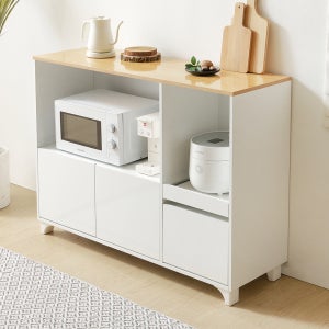 데코르홈 수프 1200 와이드 렌지대 다용도 주방 수납장