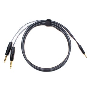 카나레 Y케이블 3.5 stereo to 2x TS 리안 CR-3C2T