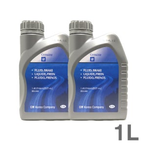 쉐보레 DOT4+브레이크오일 1L 브레이크액 세트 P93746642