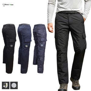 웨어몬 겨울 BTR 다운 패딩바지 방한 작업 낚시 아웃도어 WF256