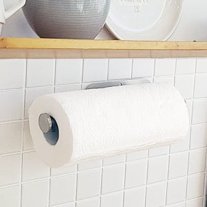 키친타올걸이 키친타월 거치대 홀더 행주 걸이 랩 길이조절 스테인리스 건조대