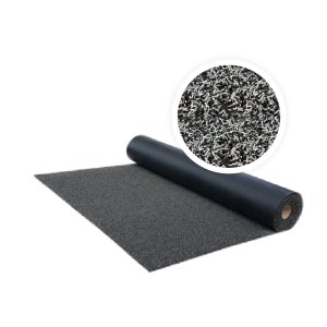 PVC 인조잔디 고무롤매트 (회색) 1.2m x 10m
