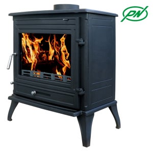 풍년 실내 고급형 화목난로 가정용 주물난로 벽난로 JA091 불멍 나무 난방