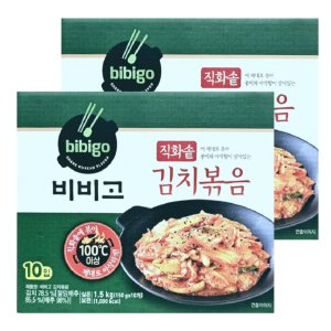 코스트코 볶음 볶은 김치 비비고 직화솥 김치볶음 1.5KG [10팩 구성] X 2박스