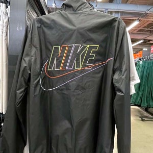 [XL 사이즈] 나이키 바람막이 NSW 클럽 우븐 자켓 블랙