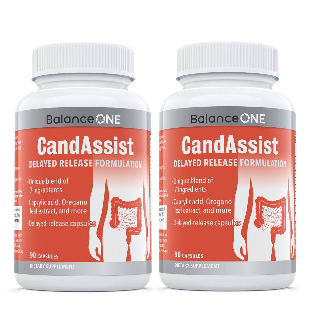 밸런스원 CandAssist 90정 2병 <b>카프릴산</b> 오레가노 베르베린