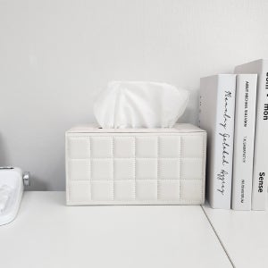노바리빙 곽티슈 티슈케이스 사각 케이스 각티슈 티슈 휴지 보관함 화장지 커버 크리넥스