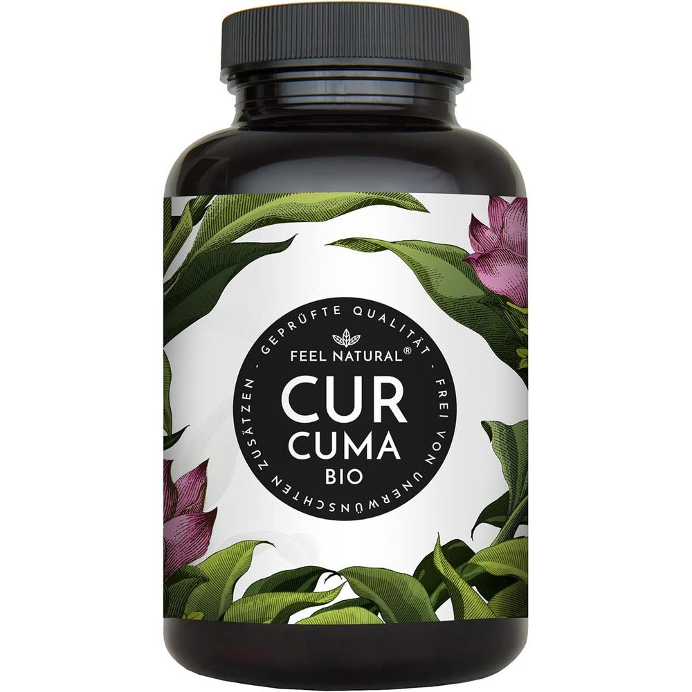 독일 필네추럴 Feel Natural Curcuma 강황 &amp; 후추 4500mg 240정