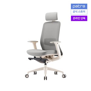 파트라 라보 코어 컴퓨터 학생 책상 의자 LC11MPAKS 화이트, 그레이