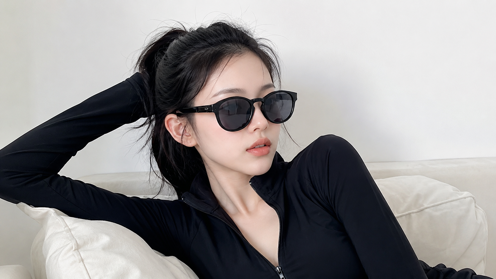 오클리 래치 9349 9358 아시안핏 LATCH 라운드 스퀘어 선글라스