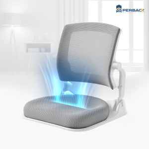 퍼백 브리즈백에어 PB-1506 통풍 숨쉬는 접이식 좌식의자 등받이 허리받침 편안한 바닥