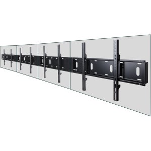 엔산마운트 MB-F4 고정형 벽걸이 브라켓 55가로4대 광고용 메뉴판용 멀티비젼 거치대