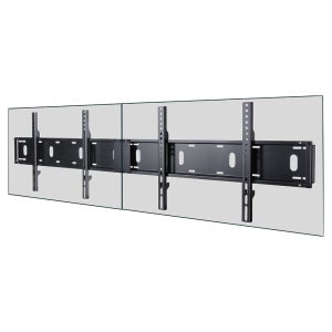 엔산마운트 MB-FL2 고정형 벽걸이 브라켓 65가로2대 광고용 메뉴판용 멀티비젼 거치대