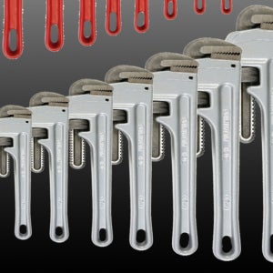 알루미늄 파이프렌치AL 배관공구 싱크대 수도관 배수관 교체 랜치