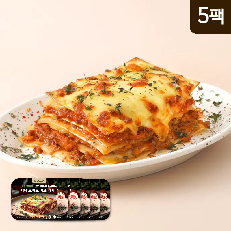 닥터로빈 저당 토마토 비프 라자냐 성분 분석