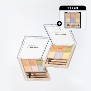 [1:1 증정] 더샘 커버 퍼펙션 컨실러 팔레트 2colors