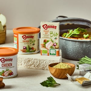 바우어 유기농 치킨스톡 그래뉼 야채 채소 만능 육수 분말 가루 간편 국물 천연조미료 자연조미료 파스타 120g