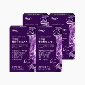 퍼니트 이상우 코큐텐 혈압케어 플러스 60캡슐, 4개