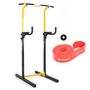 IW 가정용 치닝디핑+풀업밴드 실내 턱걸이 철봉 풀업바 딥스