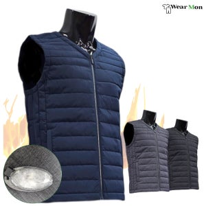 웨어몬 겨울 BOXXI 경량 오리털 경량 패딩조끼 보온 방한 일상 등산