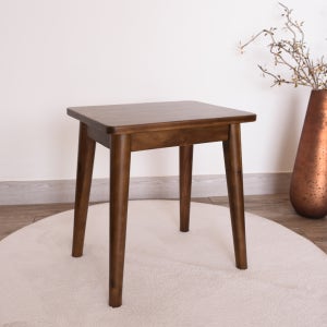 이즈네이처 아카시아 스툴의자 원목의자 화장대의자