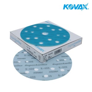 코박스 원형사포 샌딩페이퍼 빼빠 샌드페이퍼 샌딩기 슈퍼아실렉스 150mm15홀 (25장)