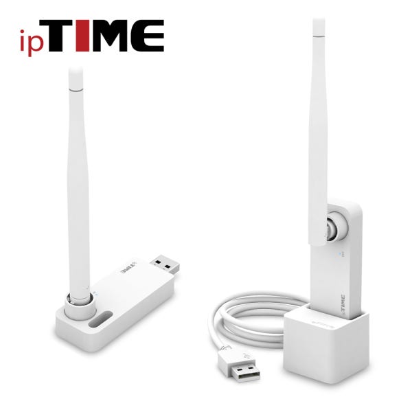 아이피타임 데스크탑 와이파이 수신기 노트북 PC USB 무선 랜카드 wifi 동글