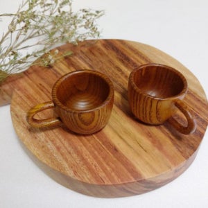 나무 소주잔 나무잔 동동주잔 원목 캠핑 감성 소주 잔