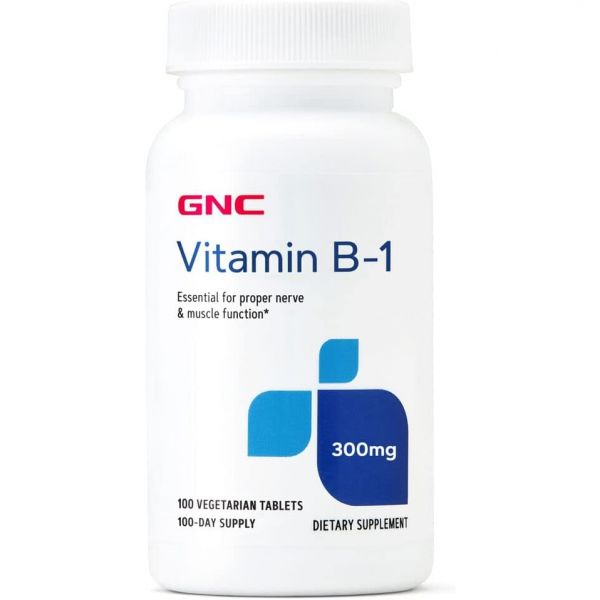 지앤씨 GNC 지엔씨 <b>비타민 B1</b> 300mg 100베지캡슐