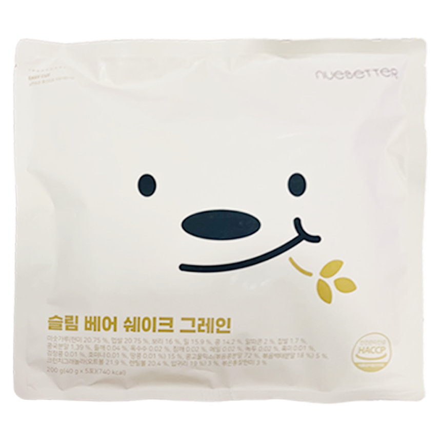 슬림베어 쉐이크 그레인 성분 분석