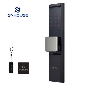 [방문설치] 직방 삼성 즉시잠김 푸시풀 현관문 번호키 도어락 와이파이 SHP-DR700