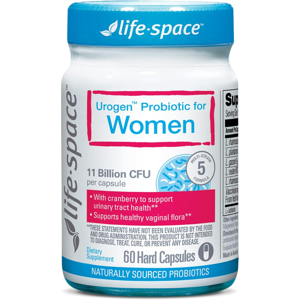 <b>라이프스페이스</b> Urogen 여성 질유산균 크랜베리60캡슐